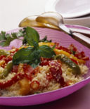 Cous cous peperoni e pomodorini
