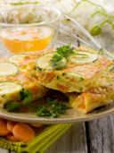 Frittata di zucchine al microonde