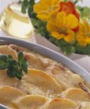 Parmigiana di patate bianca al forno