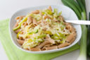 Penne con zucchine e parmigiano