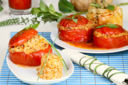 Pomodori ripieni di riso al forno, ricetta base