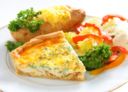 Torta salata di patate e panna