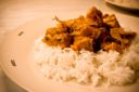 Pollo al curry cinese