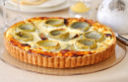 Torta salata ai carciofi e gruyère