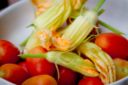 Spaghetti ai fiori di zucca