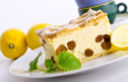 Cheesecake all’uvetta e rum