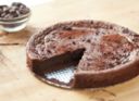 Torta al cioccolato senza uova e latte