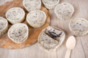 Mini cheesecake agli oreo