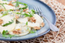 Insalata di pere noci e gorgonzola con rucola