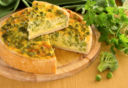 Torta salata ai broccoli e piselli