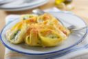 Conchiglioni ripieni di ricotta e spinaci al forno