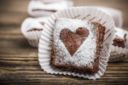 Brownies alla nutella e cocco per San Valentino