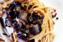 Pasta radicchio e scamorza affumicata