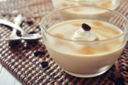 Panna cotta al caffè con yogurt