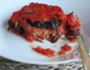 Parmigiana di melanzane e pesce