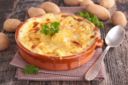 Patate al gratin con besciamella