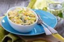 Maccheroni con ricotta e verdure