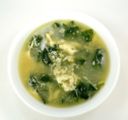 Zuppa di spinaci con uova