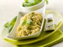 Risotto al pesto genovese