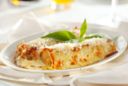 Cannelloni con crema di zucca e ricotta