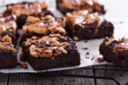 Brownies con burro di arachidi da mettere nella calza della Befana