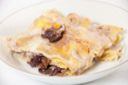 Lasagne al radicchio trevigiano e funghi