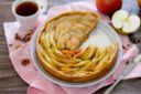 Crostata alle mele con crema pasticcera