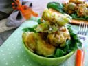 Frittelle di fiori di zucca e zucchine