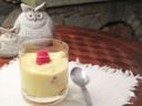 Crema al mascarpone con lamponi