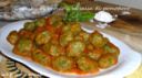 Gnocchi di broccoli in salsa di pomodoro