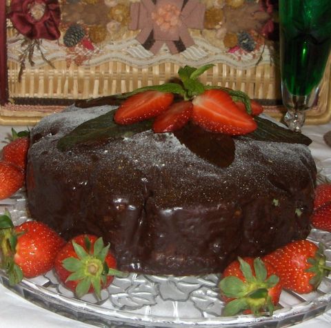 Torta di menta & cioccolato