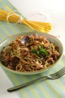 Spaghetti, vongole e calamaretti