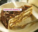 Torta al caffè e cioccolato
