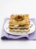 Millefoglie con chantilly e mele