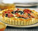 Crostata di zucchine e melanzane al prosciutto