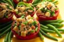 Pomodori ripieni(pollo, prosciutto, fagiolini)