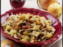 Tagliatelle con patate e pancetta