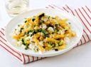 Caserecce con ricotta e zucchine