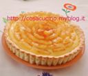 Crostata di pasta frolla alla crema morbida