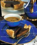 Crostata al caffè con crema ricca di ricotta
