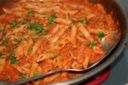 Penne  con ricotta e pomodoro