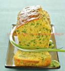 Cake salato con fave al profumo d'arancia