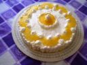 Torta cremosa all'ananas