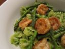 Farfalle asparagi e gamberi