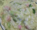 Risotto delicato con zucchina e prosciutto