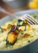 Risotto al limone e zucchine