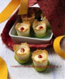 Bicchierini di cocco al limone - Belli da vedere e da mangiare
