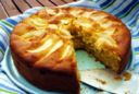 Torta di mele e marmellata di arance