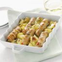 Involtini di tacchino al forno
