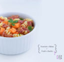 Pasta fredda al prosciutto e melone